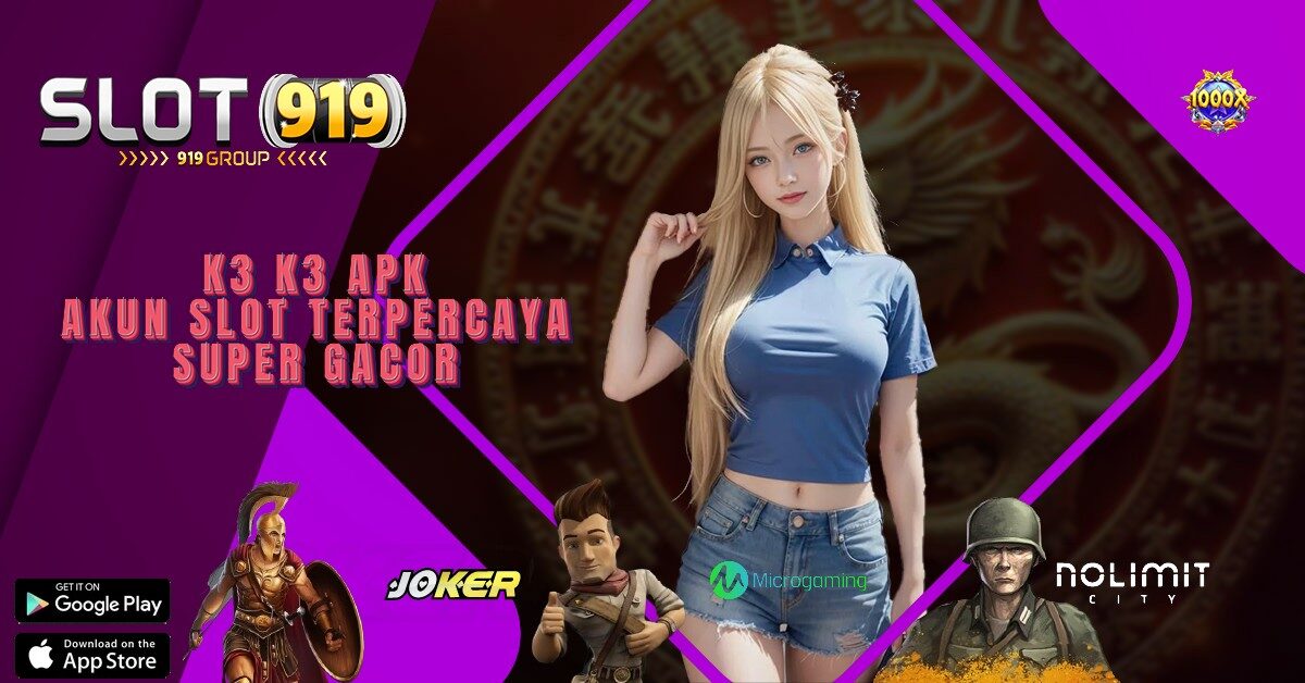 K3K3 APK SLOT GACOR HARI INI 2022 TERBARU