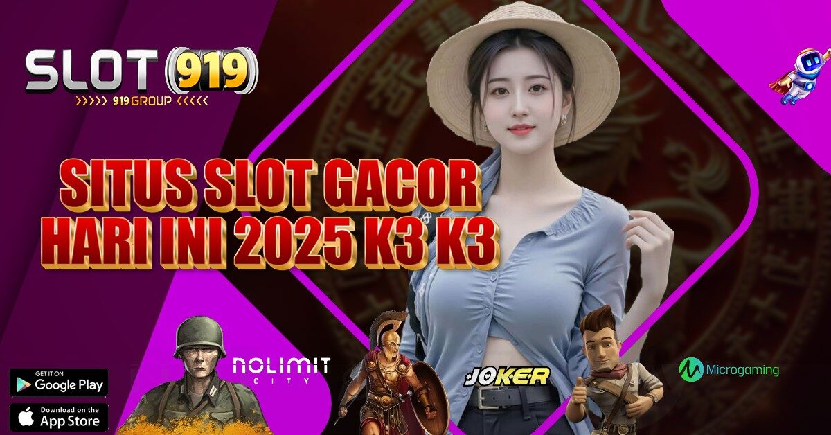 REKOMENDASI SLOT GACOR 2022 K3 K3 APK