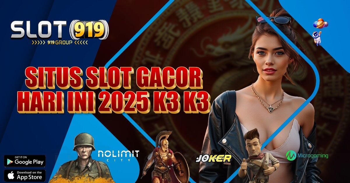 APLIKASI SLOT GACOR 2022 K3K3